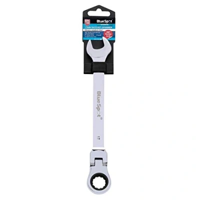 Image of Blue Spot Tools 05113 17mm Chrome Vanadium Ratchet Spanner Flexible Head (180)