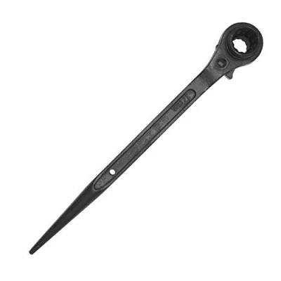 Image of Ratchet Podger Spanner Erecting Scaffold Tool Wrench 17mm x 19mm