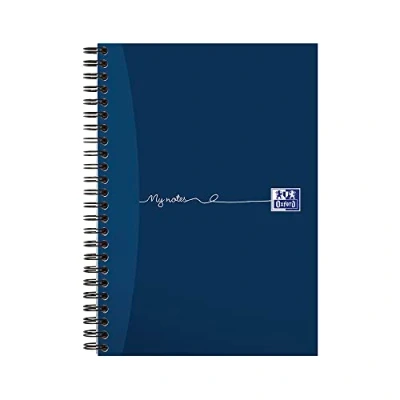Image of Oxord My Notes A5 Card Cover Wirebound Notebook, Ruled and Perforated, 200 Page, 1 Notebook