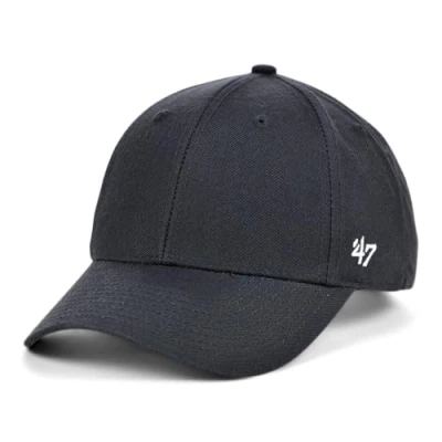 Image of 47 Blank Classic MVP Cap, Adjustable Plain Structured Hat for Men and Women, Charcoal, One size