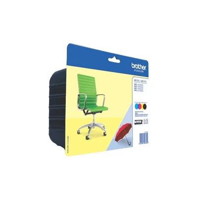 Image of Brother Tinta LC229XLVALBP Pack CIAN Amarillo Magenta