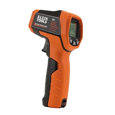 Image of Dual Laser Infrared Thermometer Klein Tools IR5, Orange