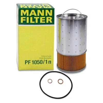 Image of 1499514 Oil Filter MANN PF 1050/1 n with seal Insert MERCEDES BENZ: T1/TN Platform/Chassis, E Class Saloon, W124 Saloon