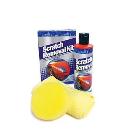 Image of Streetwize Scratch Removal Kit Removes Minor Swirls &amp; Scratches, Light Oxidation, Insects, Ingrained Road Grime and Tar Spots Ideal For: Cars, Vans 4x4&#039;s
