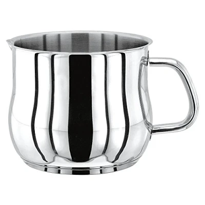 Image of Stellar 1000 14cm Deep Stainless Steel Milkpan/Milkpot/Saucejug