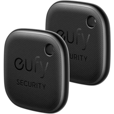 Image of EUFY SmartTrack Link Bluetooth Tracker Pack of 2, Black