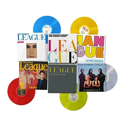 Image of Human League The Virgin Years Coloured vinyl Collection 5 LP box set Sealed 2022 UK 3586940