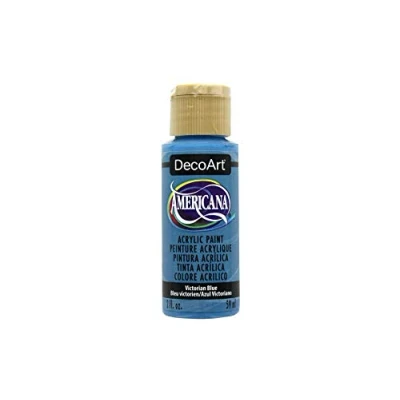 Image of DecoArt Americana Acrylic Multi Purpose Paint, Victorian Blue
