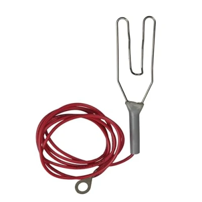 Image of Doblit &quot;Heart&quot; Lead Electric Fence Energsier Live / Connection Cable 125cm Red