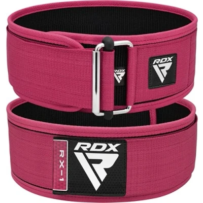 Image of RDX Weight Lifting Belt AUTO LOCK 4 Premium Adjustable Gym for Olympic Cross Training Support Men Women Functional Fitness Workout WOD Powerlifting Bodybuilding Weightlifting Deadlift