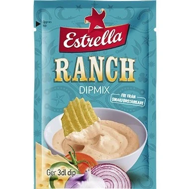 Image of Estrella Ranch Dipmix Tomato Onion And Garlic Dip Mix From Sweden 24g