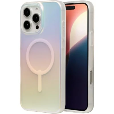 Image of ZAGG Milan Snap iPhone 16 Pro Max Case Iridescent, Clear