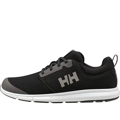 Image of Helly Hansen Men&#039;s Feathering Sailing and Watersport, Black/White, 8 UK