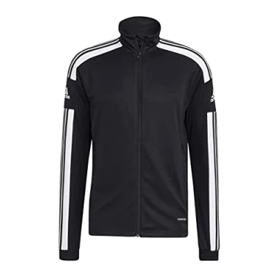 Image of adidas Men&#039;s Squadra 21 Training Jacket, Black/White, XL Tall 2 inch