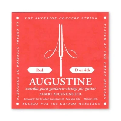 Image of &quot;Augustine 650424 &quot;&quot;Red Label Single D4&quot;&quot; Bass String for Classic Guitar&quot;, AURE4