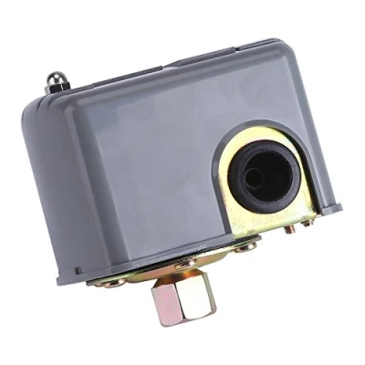 Image of 40 60 PSI Water Pump Pressure Control Switch 110v 230v Adjustable Double Spring Pole for self Priming Injection Garden