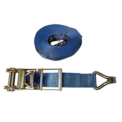 Image of Ratchet Straps 75MM 10T 15M X1 (Tie Down Heavy Duty Cargo Claw Hook Recovery Lashing)