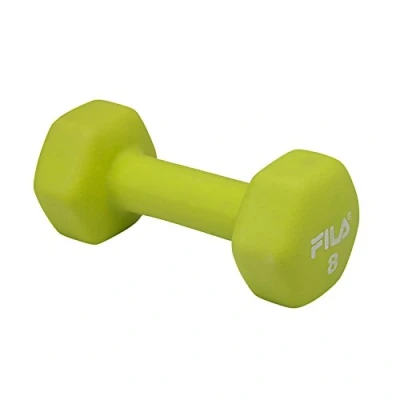 Image of FILA Accessories Hand Weights for Women &amp; Men 8 lb Dumbbell Neoprene Covered Workout, Exercise Fitness (Sold as Single Pound Dumbbell)