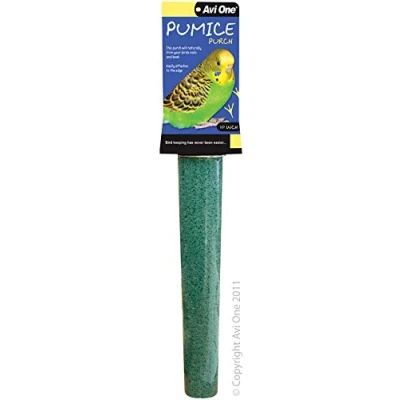Image of Avi One Pumice Perch 5in 12in (Green, 10 Inch)