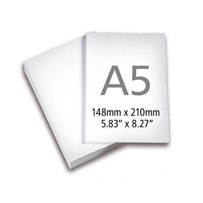 Image of Plain A5 Home and Office Printing Paper 500 Sheets 120gsm