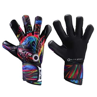 Image of Elite Sports Rainbow Goalkeeping Gloves