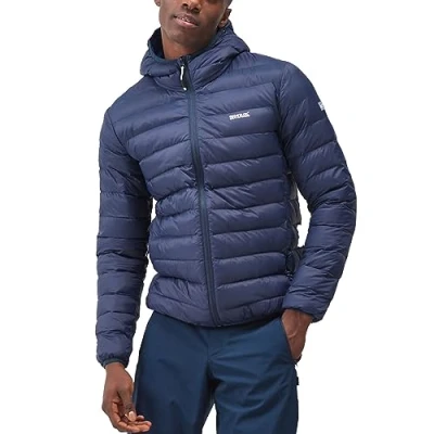 Image of Regatta Mens Hooded Marizion Water Repellent Padded Puffer Jacket