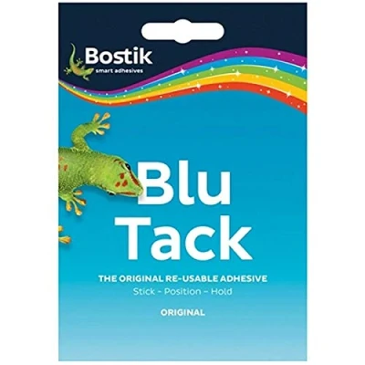 Image of Bostik Blu Tack Handy 30813254 Original Adhesive Blue Tac Putty Glue Sticky Economy Size