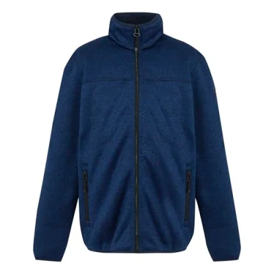 Image of Regatta Mens Branleigh Full Zip Fleece Jacket, High Pile Thick Fabric with Stretch Binding Cuffs Perfect for Outdoors, Walking, Camping &amp; Hiking
