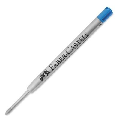 Image of Faber Castell XB Ballpoint Pen Refill Blue