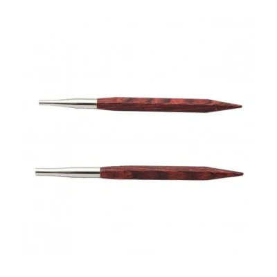 Image of KnitPro Symfonie Cubics Wood Interchangeable Knitting Needle Tips 7.0mm
