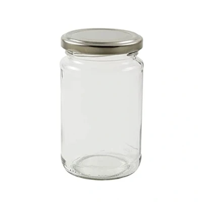Image of 1lb Jam Jars x 36 Pack, FSA Approved, with Silver Airtight Lids, Wares of Knutsford Ltd.