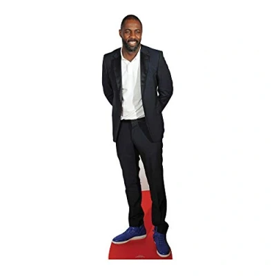 Image of Star Cutouts CS578 Lifesize Idris Elba Cardboard Cutout 189cm Tall