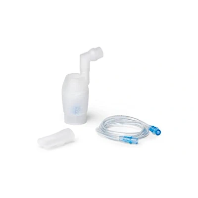 Image of OMRON NEB6022 Mouthpiece Replacement for Adults and Kids Aerosol Nebuliser Set C102 Total Mouthpiece, Air Tube Original Accessory