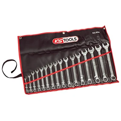 Image of KS Tools 922.0046 Set of 16 Metric Combination Spanner Kit