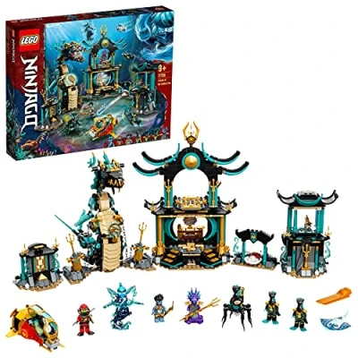 Image of LEGO 71755 NINJAGO Temple of the Endless Sea Building Toy, Underwater Playset with Ninja Kai Minifigure, Gifts for 9 Plus Year Old Boys &amp; Girls