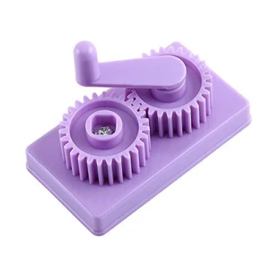 Image of Plastic Hand Operated Paper Quilling Crimper Crimping Machine Slip Wave Shaper Making Tool with Storage Case