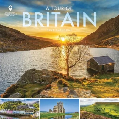 Image of A Tour Of Britain Calendar 2026