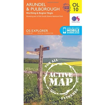 Image of Explorer Active OL10 Arundel &amp; Pulborough Map