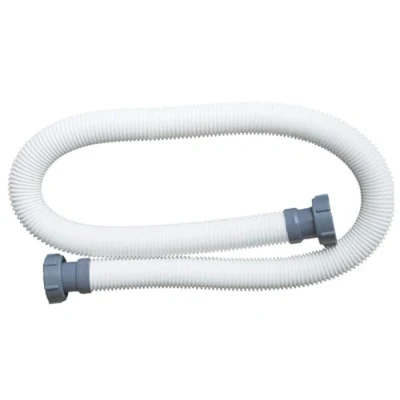 Image of Intex Swimming Pool Hose with Fitting 2 inch Internal Thread, Grey, ø 38 mm x 150 cm