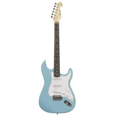 Image of Chord CAL63 Electric Guitar Surf Blue