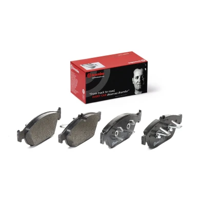 Image of 0064206420, 0064206520, 0074208720, 0074208820, A0064206420 Brake pad set BREMBO P 50 106 MERCEDES BENZ: E Class Coupe, Convertible