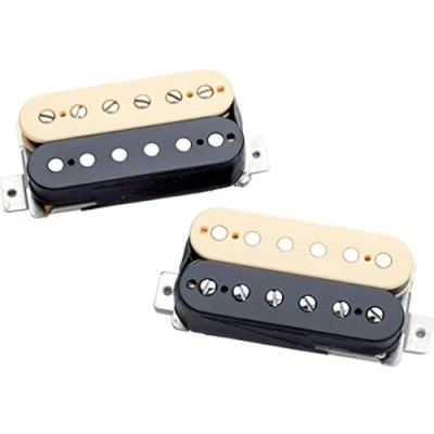 Image of Seymour Duncan Alnico II Pro APH 2S Humbucker Zebra Pickup Set with Slash Signature