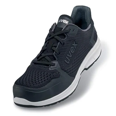 Image of Uvex 1 Work Shoe Safety Trainer S3 SRC ESD Black Size 6