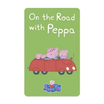 Image of Yoto Peppa Pig: On the Road with Kids Audio Card for Use Player &amp; Mini All in 1 Player, Educational Screen Free Listening Fun Stories Car Travel Journeys, Ages 3+