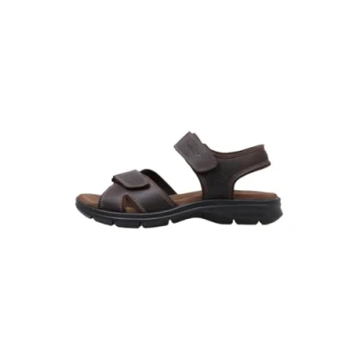 Image of Panama Jack Men&#039;s Sanders Basics Open Toe Sandals, Brown (Marron C1), 12 UK