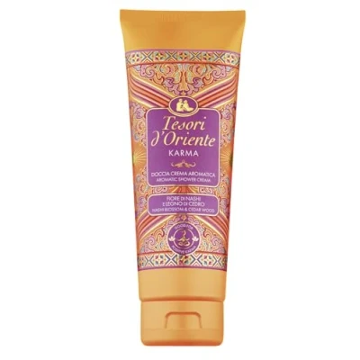 Image of Tesori d&#039;Oriente Karma Bath Shower Foam, Sweet and Energizing 250 ml