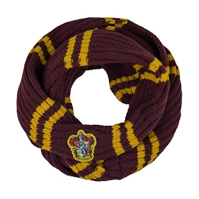 Image of Cinereplicas Harry Potter Infinity Scarf Ultra soft Officially licensed Gryffindor 190 cm Red &amp; Yellow