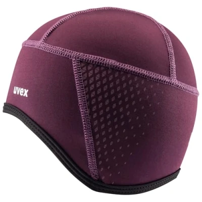 Image of uvex Bike Cap All Season Breathable &amp; Fast Drying Warming Fleece Material Plum S M