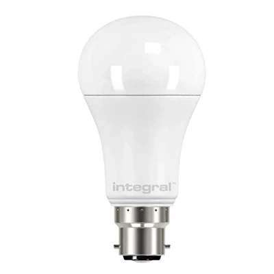 Image of Integral LED 13.8w Classic Globe Light Bulb B22/BC 5000K Daylight/Cool White =100w Non Dimmable