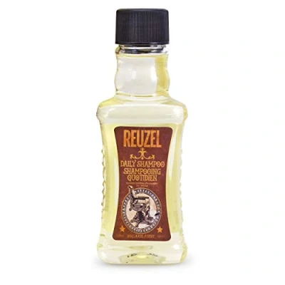 Image of Reuzel Daily Shampoo Cleanses Hair and Scalp Ideal for All Types Frequent Use Balanced Excellent Degreasing Cleansing without Over Drying Features T4 Tonic Blend 100 ml